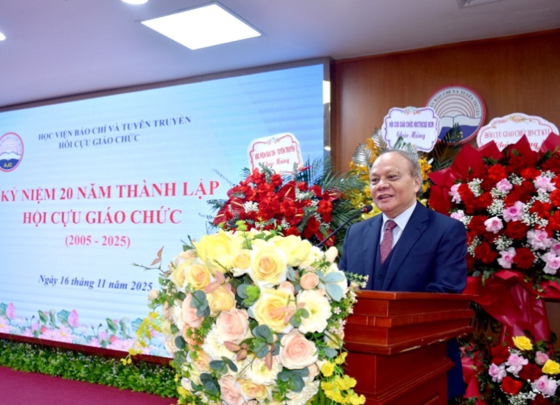 Hội Cựu giáo chức Học viện Báo chí và Tuyên truyền kỷ niệm 20 năm thành lập (2005 – 2025)