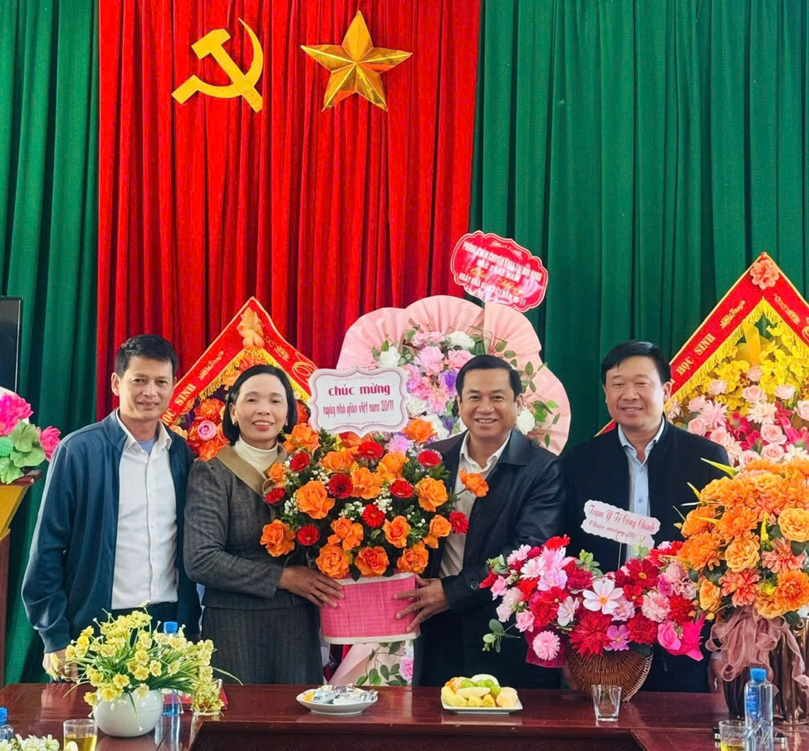 Thanh hóa: Trường THCS Công Chính tổ chức Hội thi Rung chuông vàng Chào mừng 43 năm Ngày Nhà giáo Việt Nam 20/11