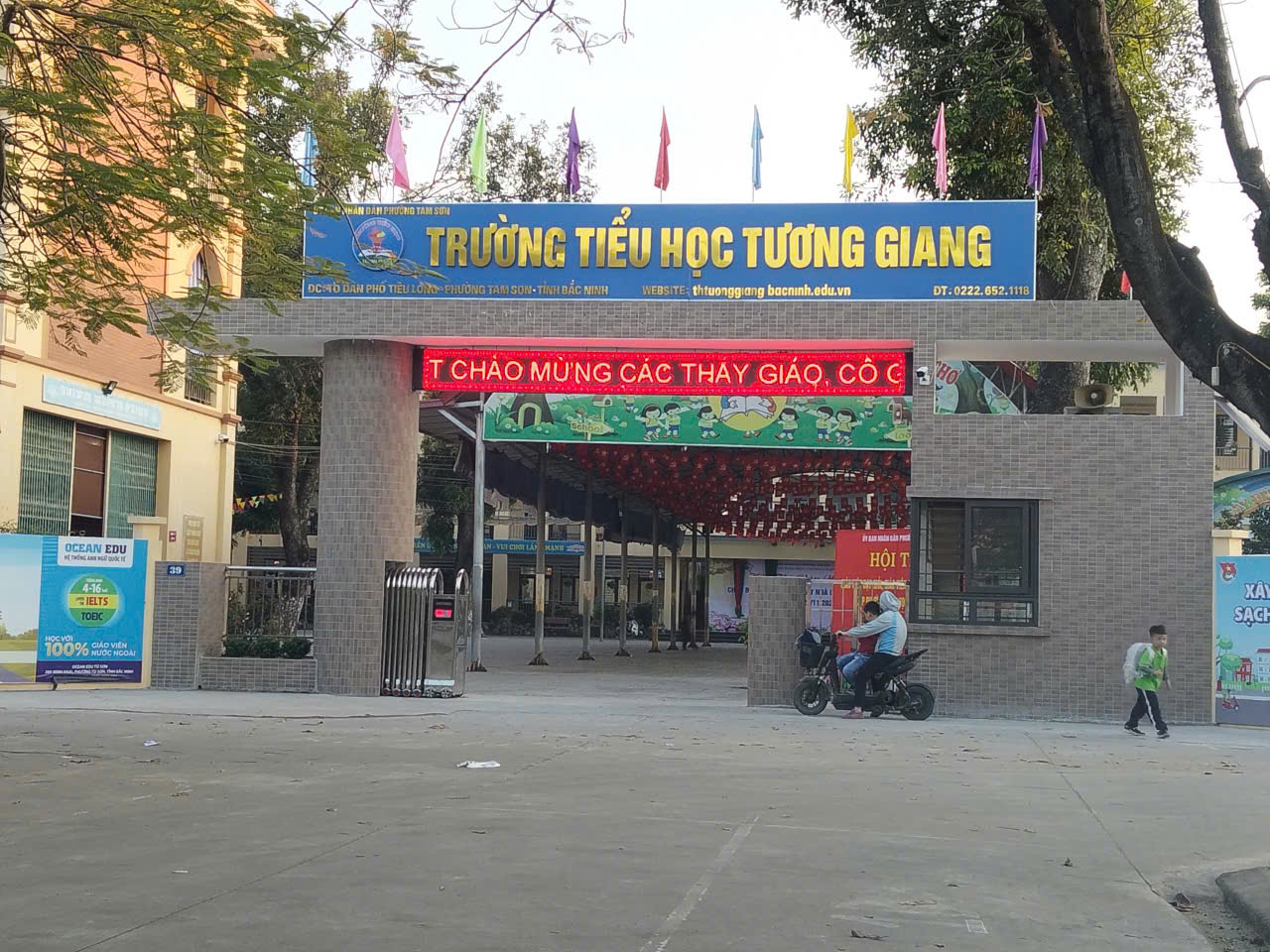 Bắc Ninh: Trường Tiểu học Tương Giang tổ chức tiêm chủng mở rộng cho học sinh