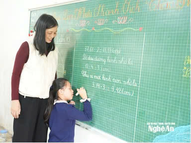 Lớp học đặc biệt ở vùng rốn lũ Thiên Nhẫn - Nghệ An