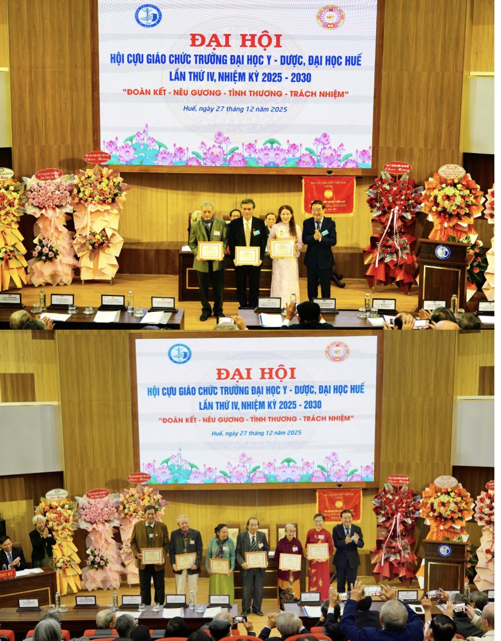 Đại hội Hội Cựu giáo chức Trường Đại học Y - Dược, Đại học Huế lần thứ IV nhiệm kỳ 2025 - 2030
