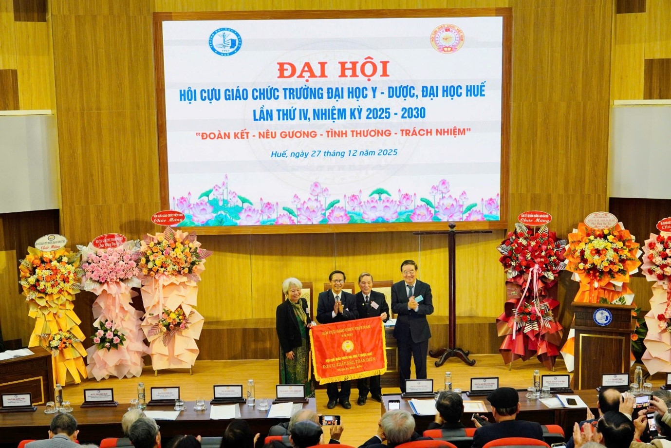 Đại hội Hội Cựu giáo chức Trường Đại học Y - Dược, Đại học Huế lần thứ IV nhiệm kỳ 2025 - 2030