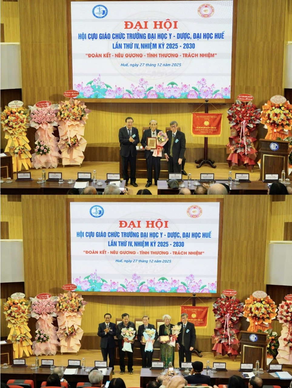 Đại hội Hội Cựu giáo chức Trường Đại học Y - Dược, Đại học Huế lần thứ IV nhiệm kỳ 2025 - 2030