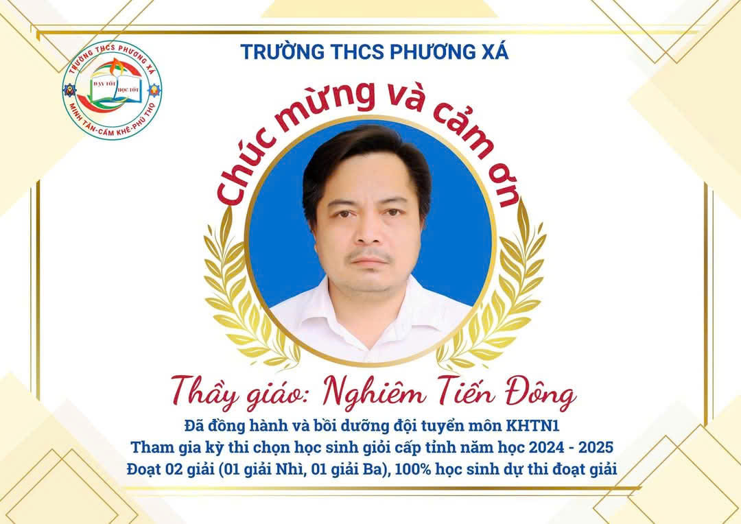 Phú Thọ: Ngành giáo dục huyện Cẩm Khê ba năm liền đứng thứ hai toàn tỉnh có số lượng học sinh giỏi lớp 9 đoạt giải