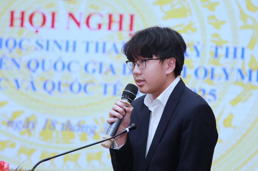 Hà Nội động viên học sinh trước kỳ thi tuyển chọn đội tuyển Olympic quốc tế