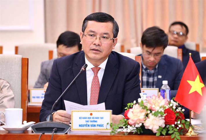 Thứ trưởng Nguyễn Văn Phúc làm việc với 21 cơ sở giáo dục đại học Hoa Kỳ