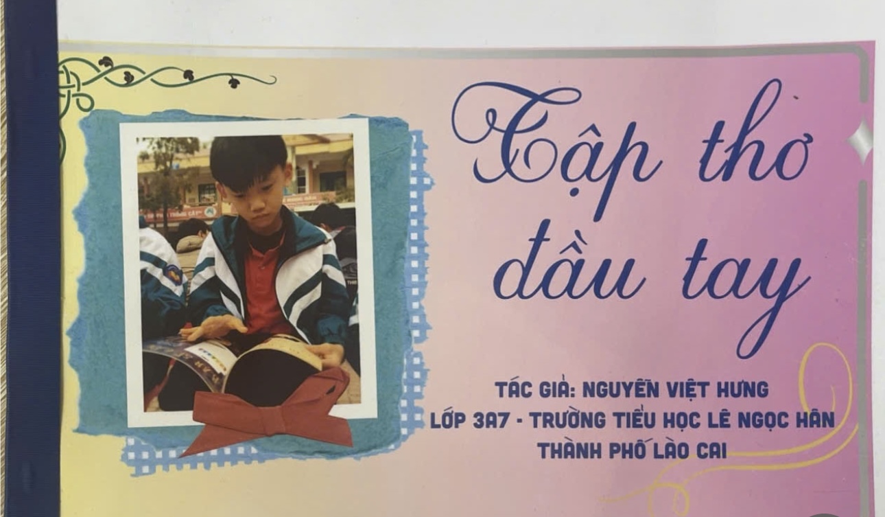 Lào Cai: Em Nguyễn Việt Hưng - Nhà thơ nhí đầy triển vọng