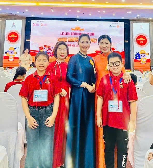 Phú Thọ: Học sinh trường tiểu học Vân Phú đoạt giải Thám Hoa và Nhất Trạng Nguyên Tiếng Việt toàn quốc