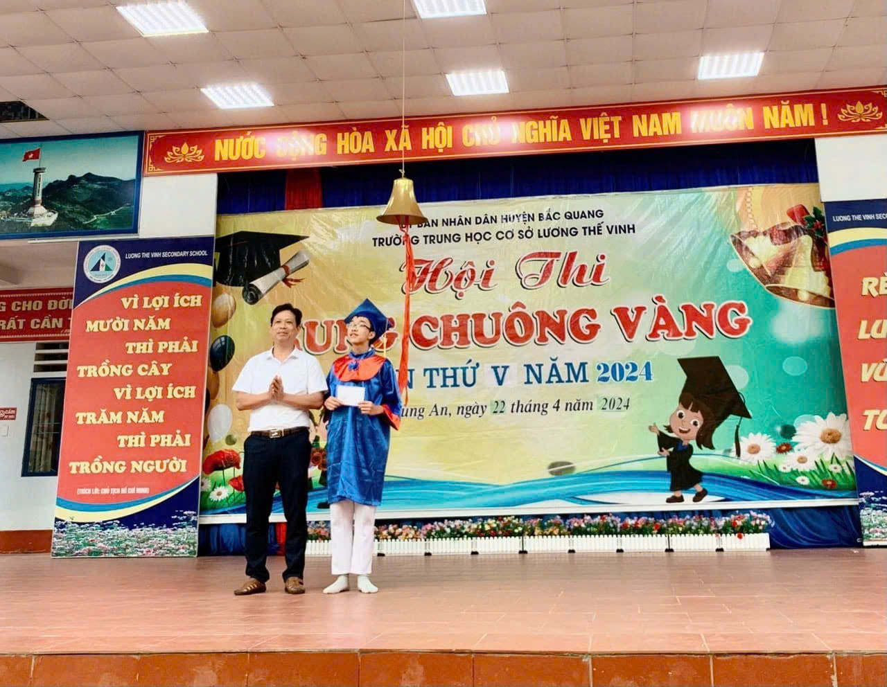 Trường THCS Lương Thế Vinh (Bắc Quang, Hà Giang): Nâng tầm chất lượng giáo dục