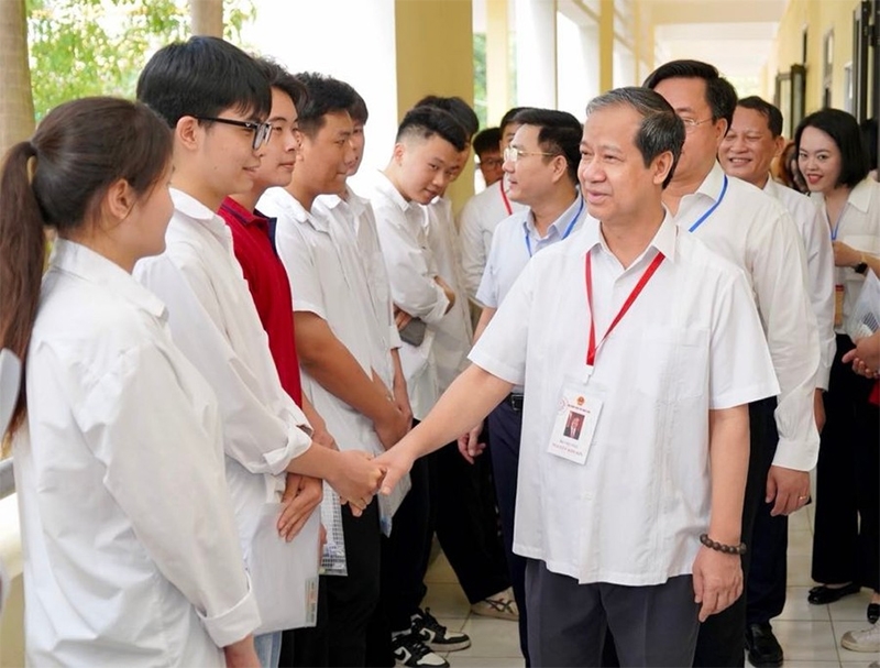 Bộ trưởng Giáo dục lưu ý công tác chấm thi Tốt nghiệp THPT 2025