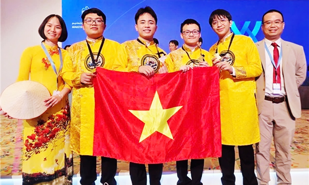 Việt Nam giành 4 Huy chương Vàng tại Olympic Hóa học Quốc tế lần thứ 57