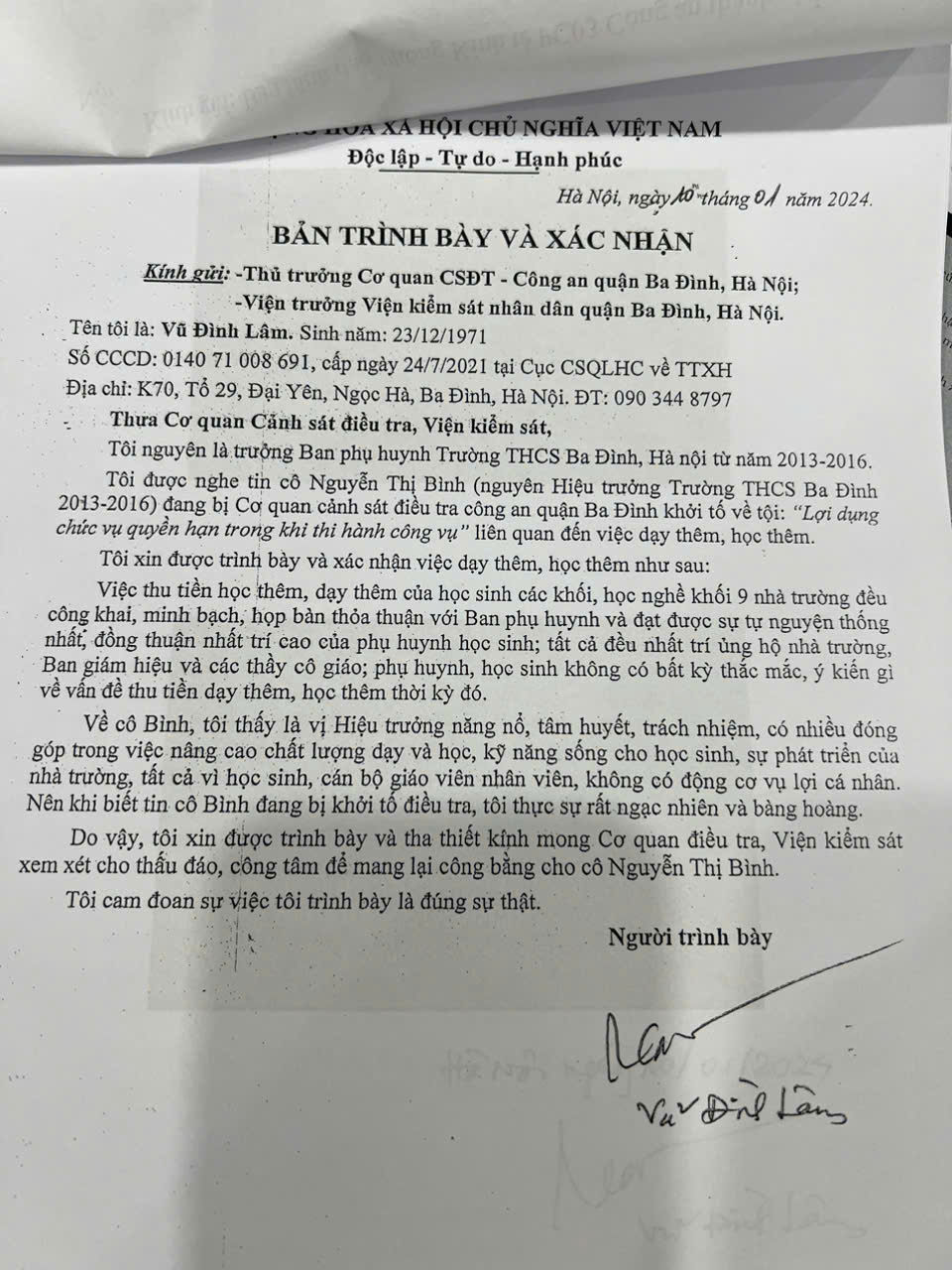 DẠY THÊM – HỌC THÊM Ở TRƯỜNG THCS BA ĐÌNH (HÀ NỘI): CẦN NHÌN NHẬN LẠI ĐỂ BẢO VỆ CÔNG LÝ VÀ NHÂN VĂN TRONG GIÁO DỤC