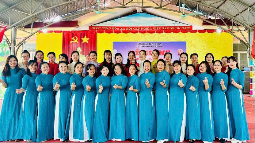 Trường mầm non Hoa Mai: Lớp học an toàn - Cô sáng tạo - Trẻ tự tin