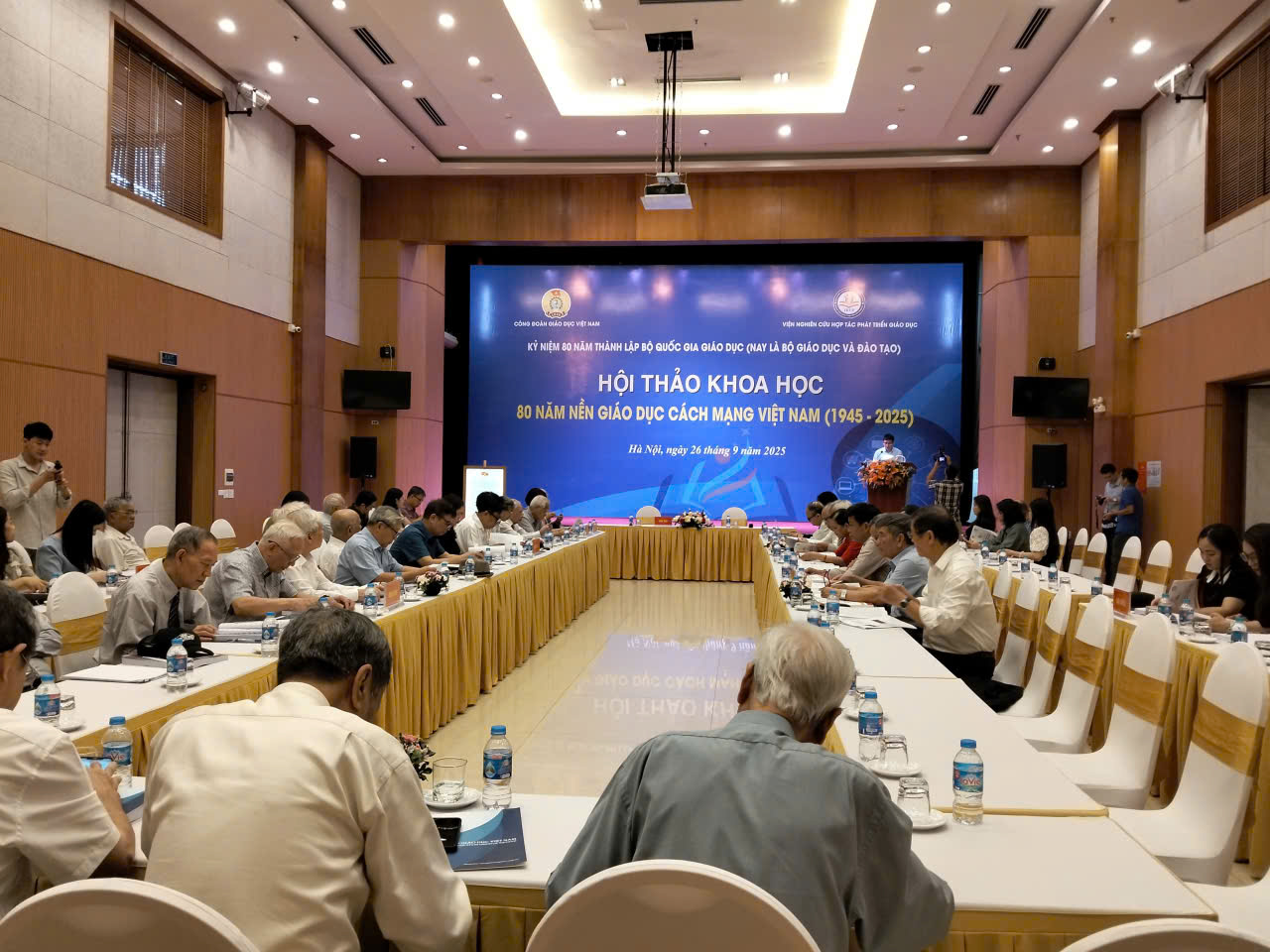 Hội thảo khoa học “80 năm nền giáo dục cách mạng Việt Nam (1945 – 2025)” KHẲNG ĐỊNH NHỮNG MỐC SON LỊCH SỬ,VIẾT TIẾP TRANG VÀNG SỰ NGHIỆP TRỒNG NGƯỜI