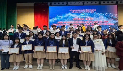 Trường THPT Lào Cai dẫn đầu về số lượng giải tại Cuộc thi Khoa học, kỹ thuật cấp tỉnh năm học 2025-2026
