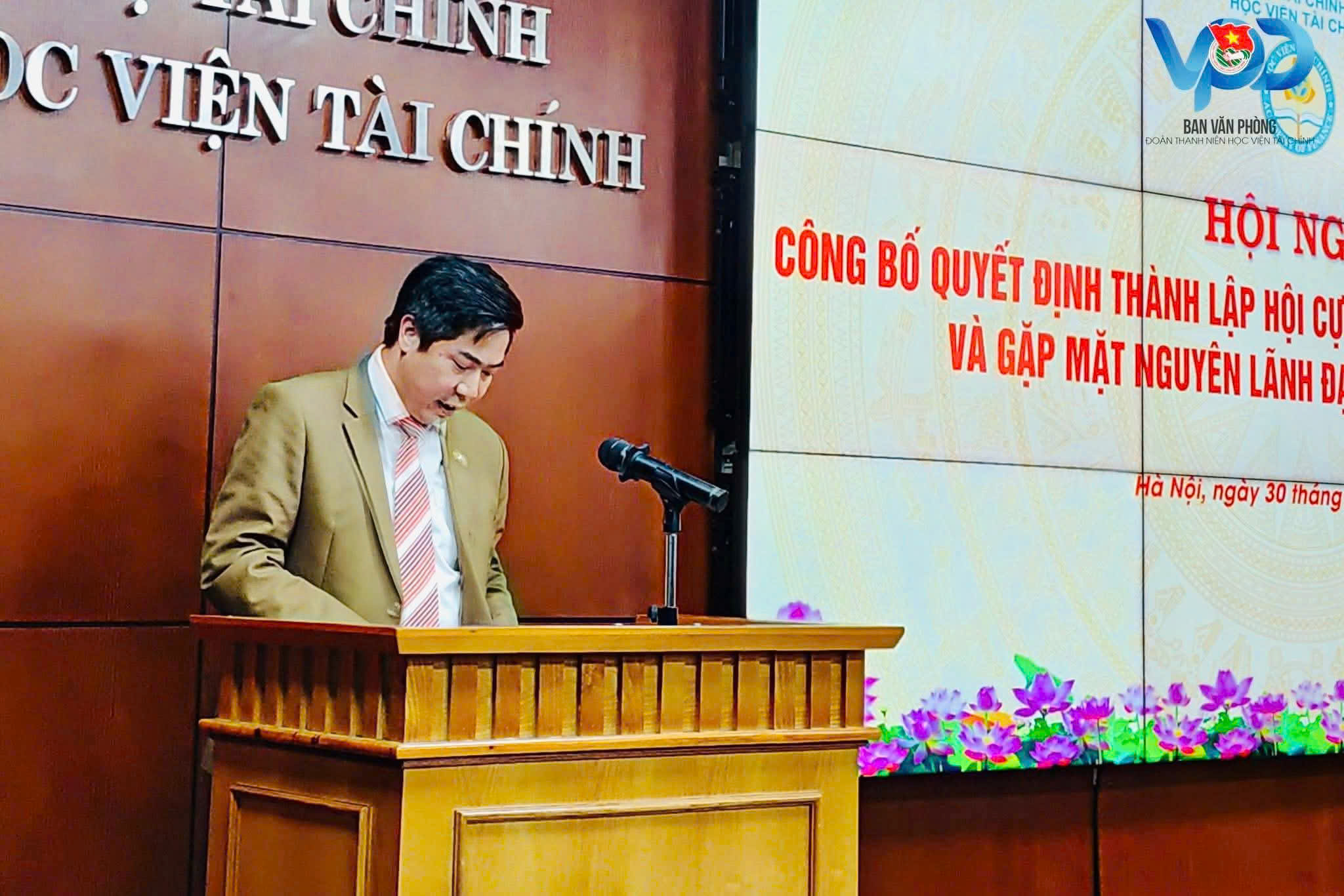 Học viện Tài chính công bố Quyết định thành lập Hội Cựu giáo chức Học viện Tài chính