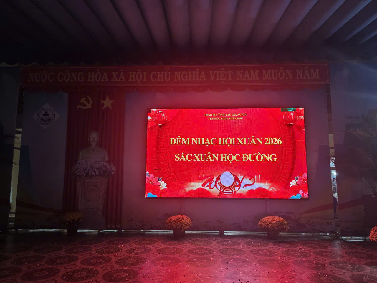 Lâm Đồng: Đêm nhạc hội Xuân 2026 “Sắc xuân học đường” điểm nhấn văn hóa, nghệ thuật tại Trường THCS Trần Phú, phường Bắc Gia Nghĩa, tỉnh Lâm Đồng