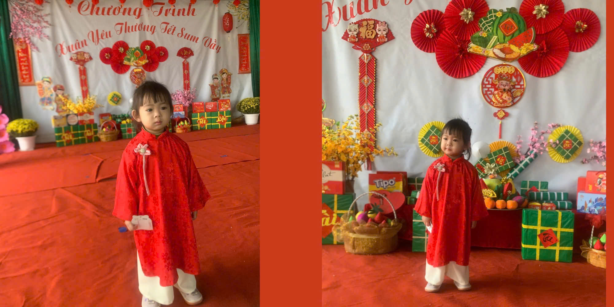 Yên Mạc – Ninh Bình: Trường Mầm non Yên Lâm tổ chức chương trình Tết cho trẻ em
