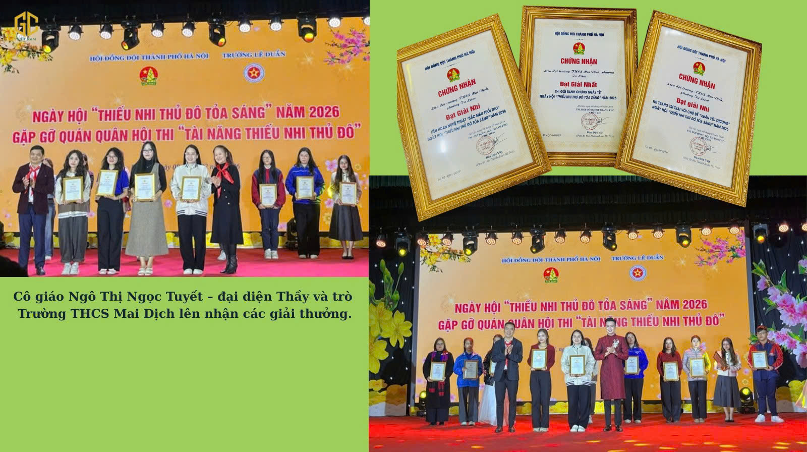 Hà Nội: Trường THCS Mai Dịch rực rỡ tỏa sáng tại ngày hội “Thiếu nhi thủ đô tỏa sáng”