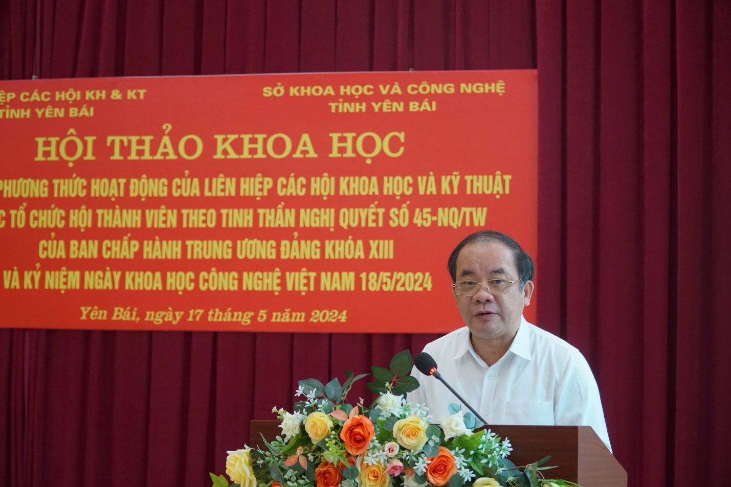 Yên Bái: Hội thảo Khoa học và Kỷ niệm Ngày Khoa học - Công nghệ Việt Nam 18/5/2024