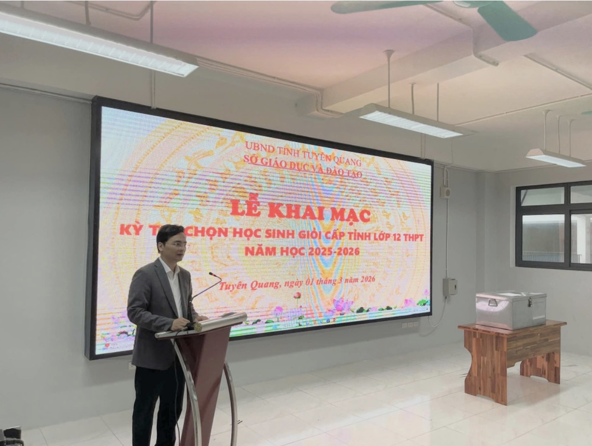 Tuyên Quang tổ chức Kỳ thi chọn học sinh giỏi cấp tỉnh: Một giải pháp nâng cao chất lượng giáo dục mũi nhọn