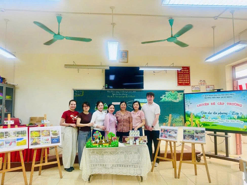 SỬ DỤNG CÔNG NGHỆ AI TRONG GIẢNG DẠY CHUYÊN ĐỀ GIÁO DỤC ĐỊA PHƯƠNG TẠI TRƯỜNG TIỂU HỌC QUẤT ĐỘNG