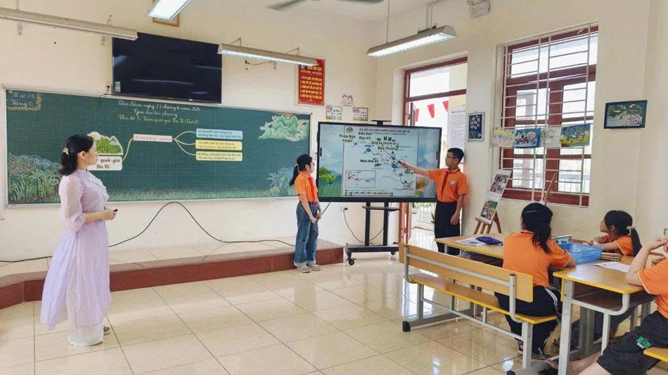 SỬ DỤNG CÔNG NGHỆ AI TRONG GIẢNG DẠY CHUYÊN ĐỀ GIÁO DỤC ĐỊA PHƯƠNG TẠI TRƯỜNG TIỂU HỌC QUẤT ĐỘNG