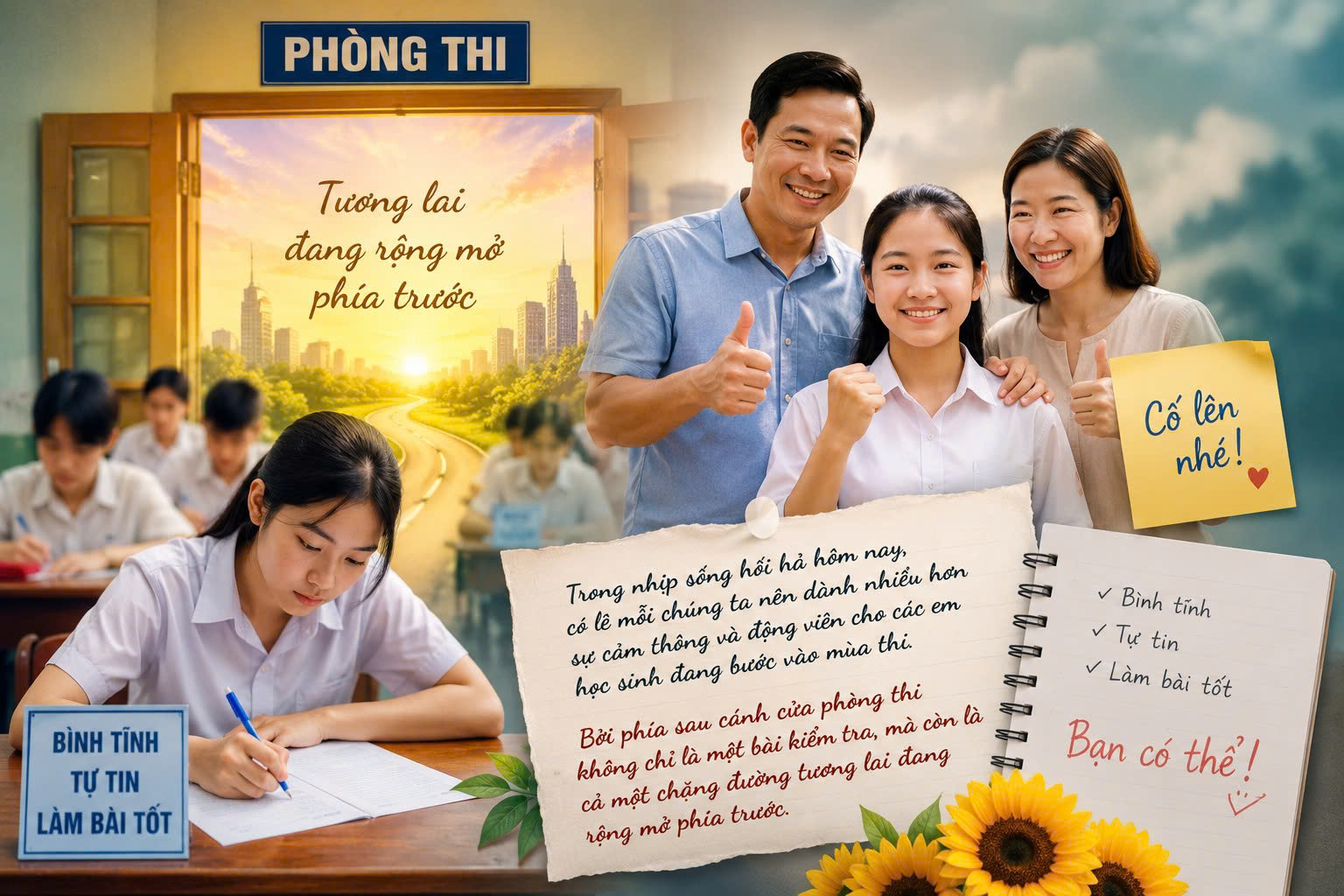 Tản văn: Mùa thi - Khi những ước mơ bước vào thử thách