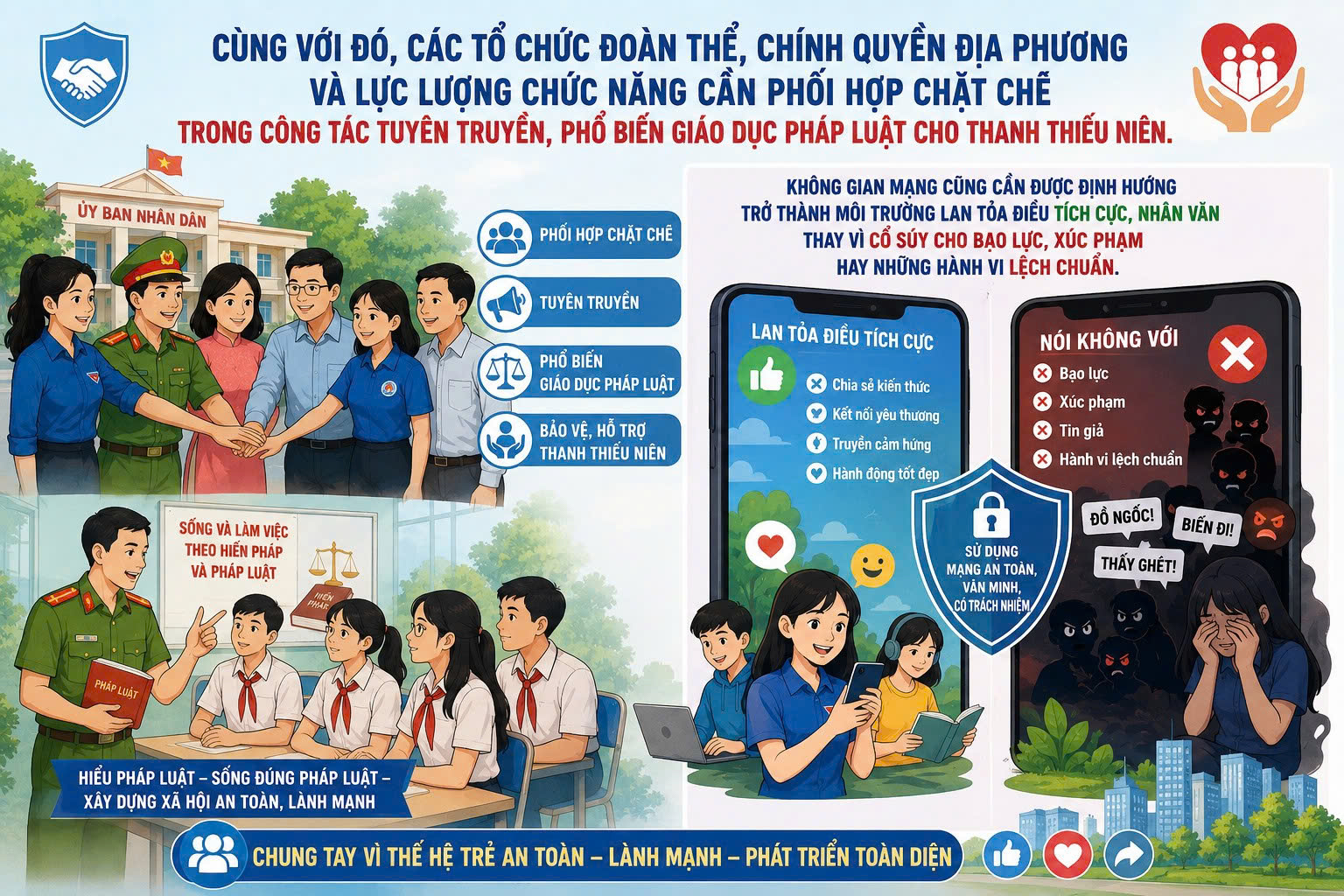 Đẩy lùi bạo lực học đường cần sự đồng hành của gia đình, nhà trường và xã hội