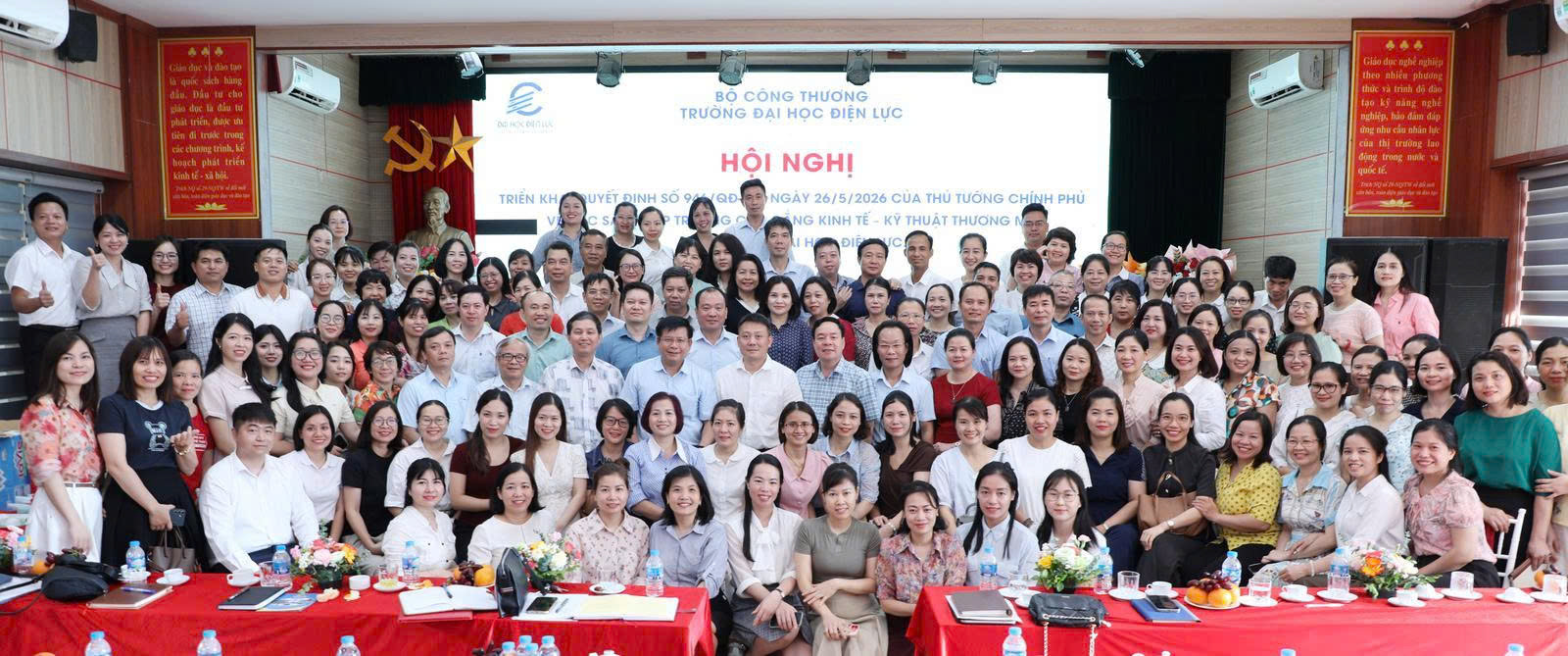Sáp nhập Trường Cao đẳng Kinh tế - Kỹ thuật Thương mại vào Trường Đại học Điện lực