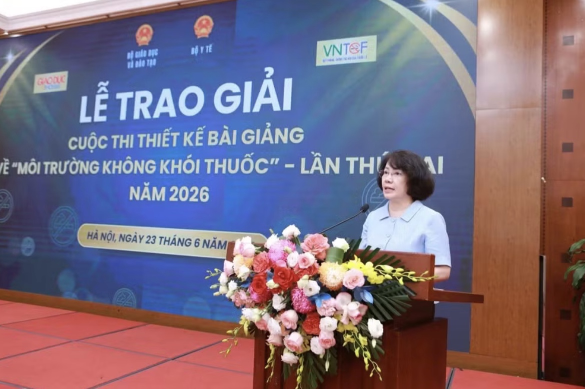 Lan tỏa giá trị giáo dục từ những bài giảng xây dựng “Môi trường không khói thuốc”