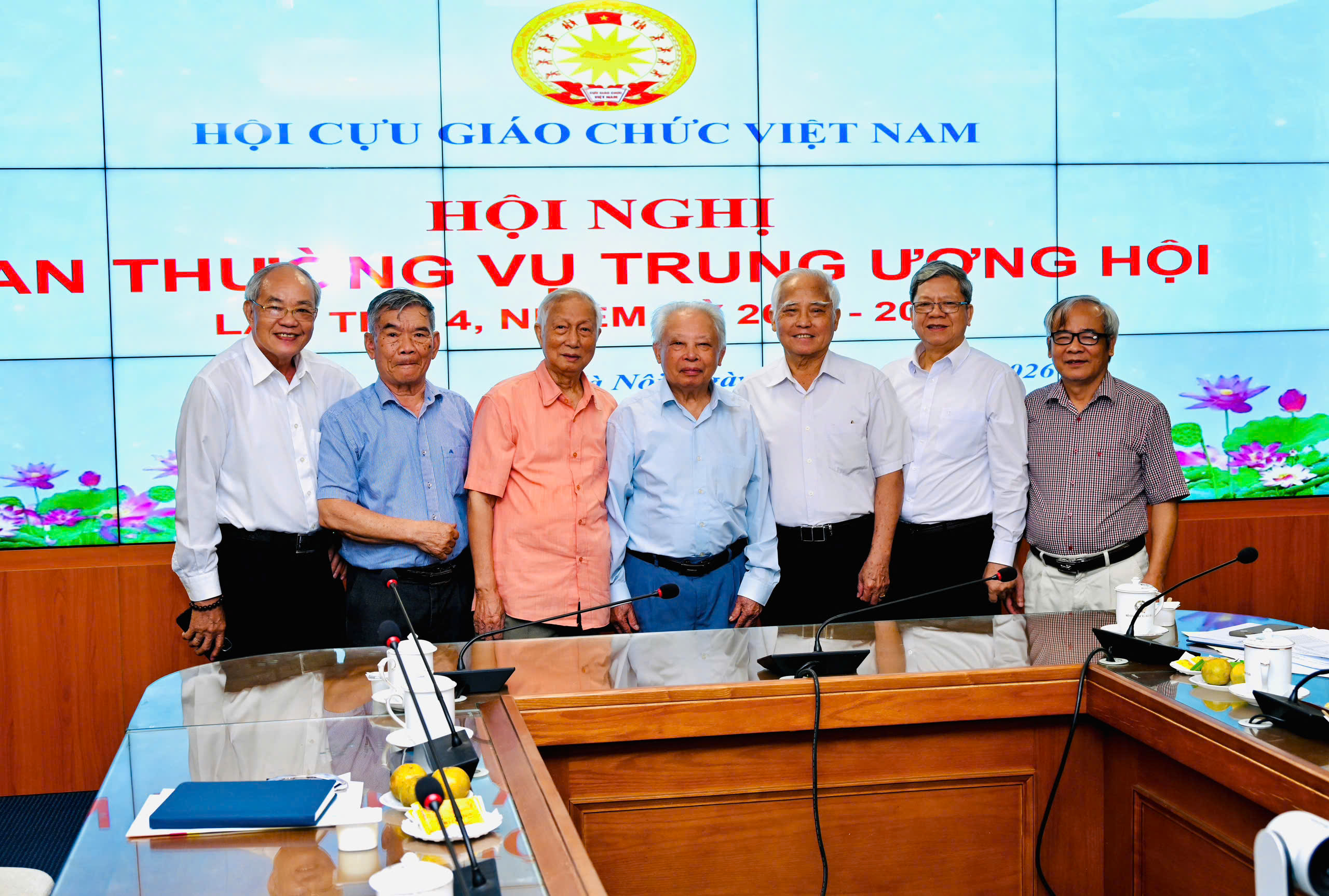 HỘI CỰU GIÁO CHỨC VIỆT NAM TỔ CHỨC HỘI NGHỊ BAN THƯỜNG VỤ LẦN THỨ IV, NHIỆM KỲ 2024–2029