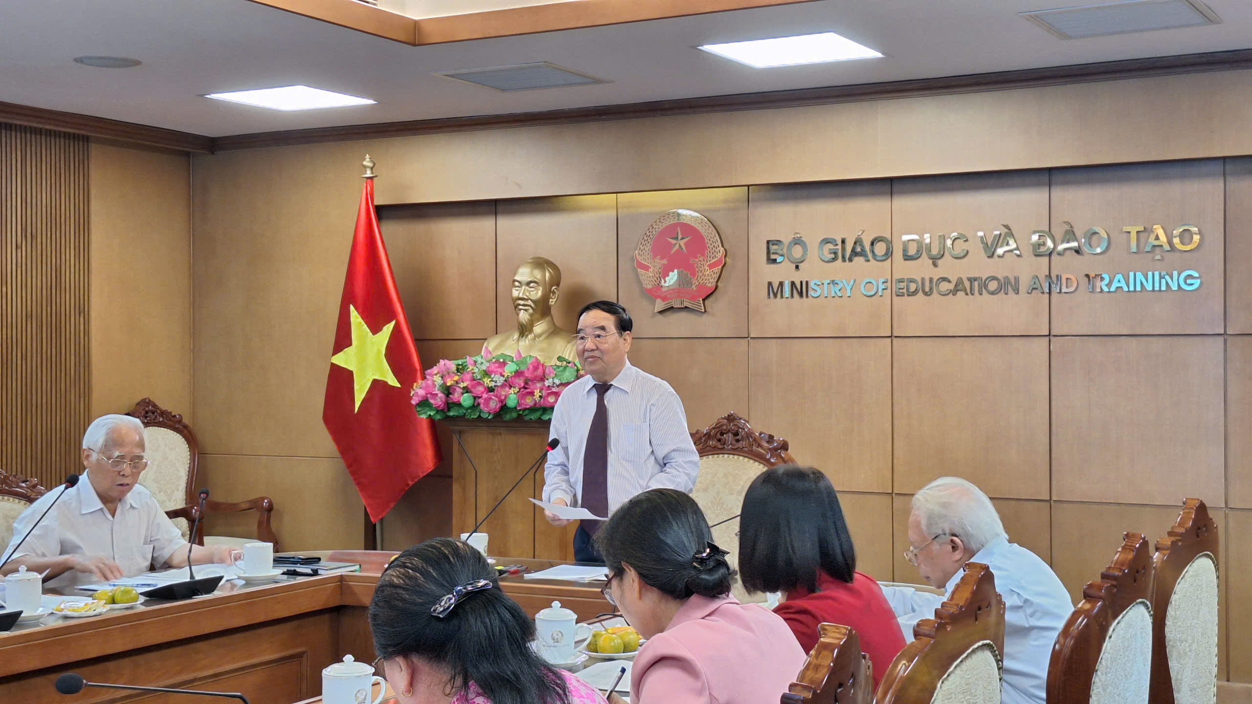 HỘI CỰU GIÁO CHỨC VIỆT NAM TỔ CHỨC HỘI NGHỊ BAN THƯỜNG VỤ LẦN THỨ IV, NHIỆM KỲ 2024–2029