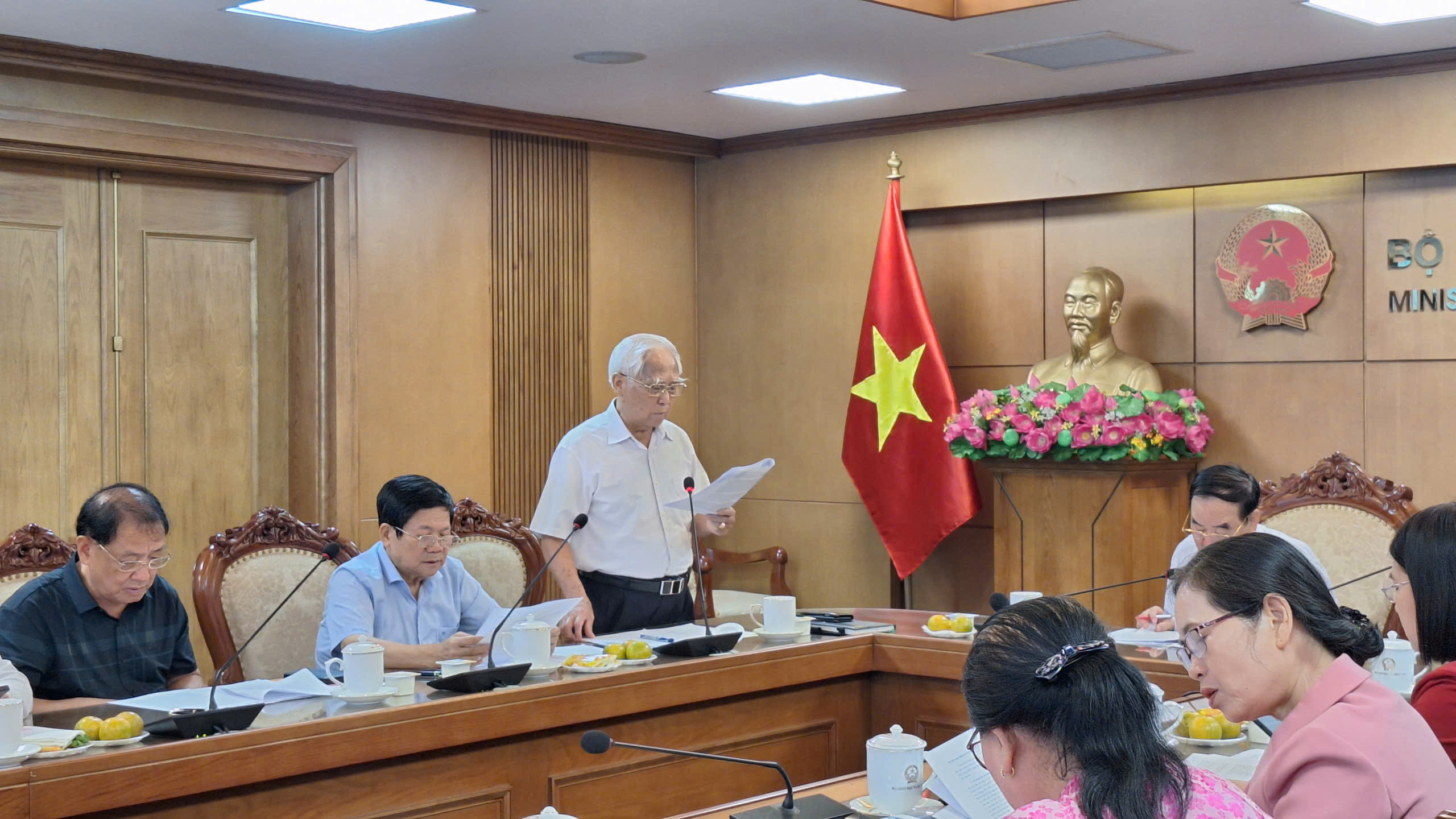 HỘI CỰU GIÁO CHỨC VIỆT NAM TỔ CHỨC HỘI NGHỊ BAN THƯỜNG VỤ LẦN THỨ IV, NHIỆM KỲ 2024–2029
