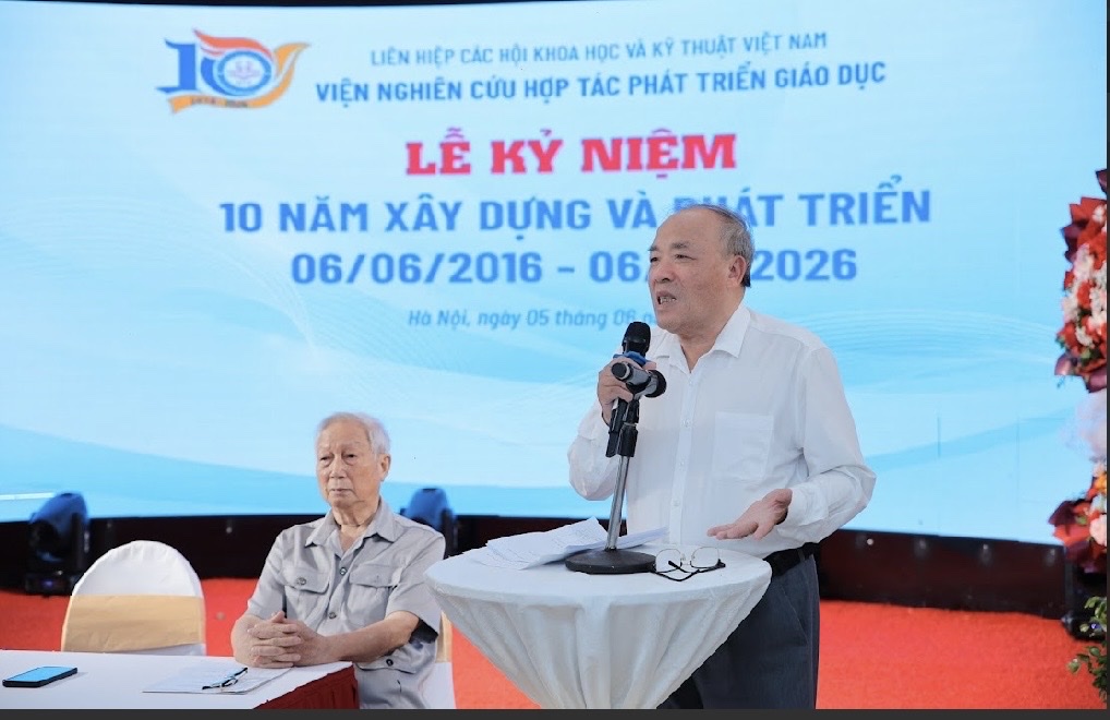 KỶ NIỆM 10 NĂM THÀNH LẬP VIỆN NGHIÊN CỨU HƠP TÁC PHÁT TRIỂN GIÁO DỤC