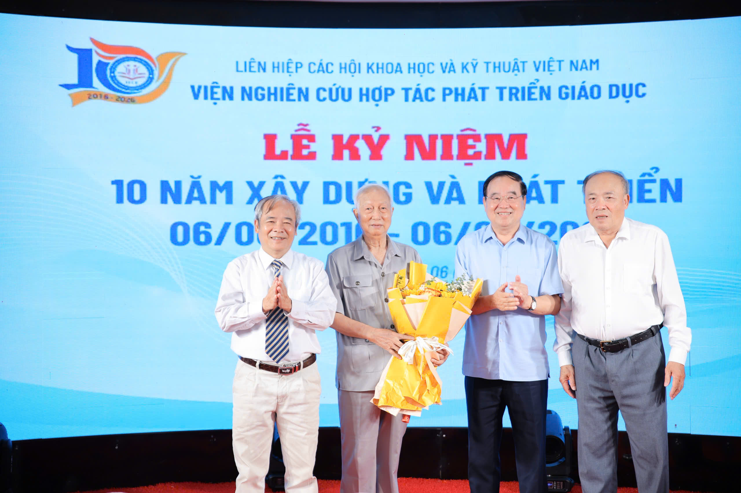 KỶ NIỆM 10 NĂM THÀNH LẬP VIỆN NGHIÊN CỨU HƠP TÁC PHÁT TRIỂN GIÁO DỤC