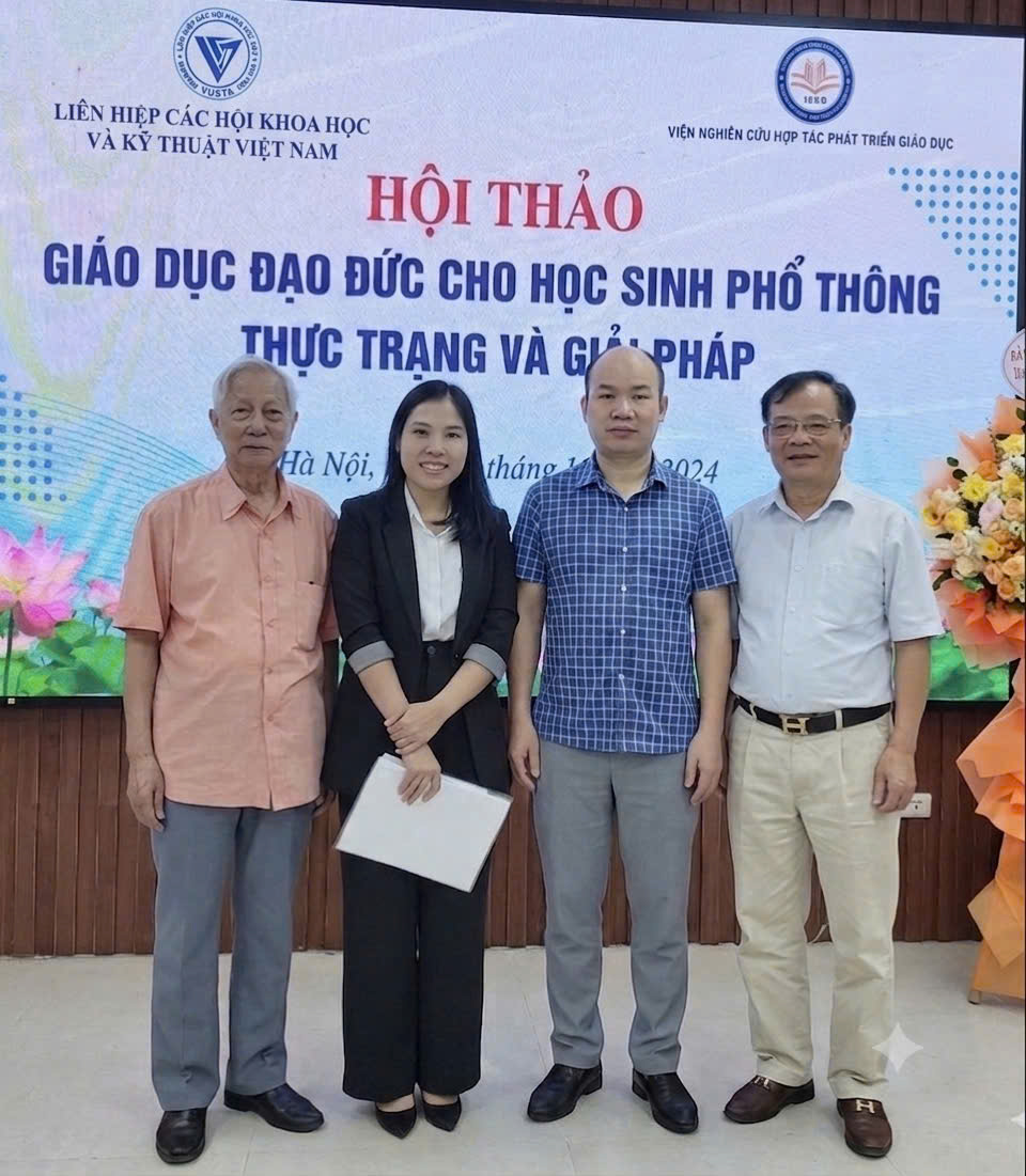 GIÁO DỤC ĐẠO ĐỨC CHO HỌC SINH PHỔ THÔNG THEO TRIẾT LÝ “TIÊN HỌC LỄ, HẬU HỌC VĂN”