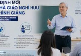 Thông tư mới về nhà giáo sau nghỉ hưu và nhà giáo thỉnh giảng: Hoàn thiện hành lang pháp lý, nâng cao chất lượng giáo dục