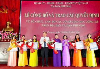 Đan Phượng tinh gọn mạng lưới trường học: Không chỉ giảm đầu mối, mà phải nâng chất lượng giáo dục