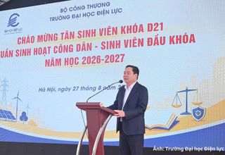 Tân sinh viên D21 Trường Đại học Điện lực  sẵn sàng hành trình mới trong môi trường đại học