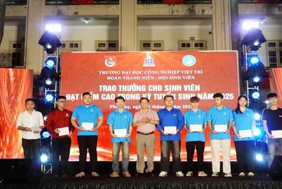 Trường Đại học Công nghiệp Việt Trì tổ chức chương trình “Chào tân sinh viên 2025”