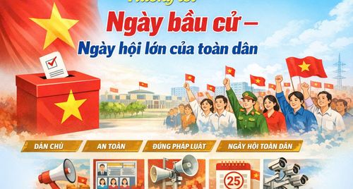 Hướng tới Ngày bầu cử – Ngày hội lớn của toàn dân