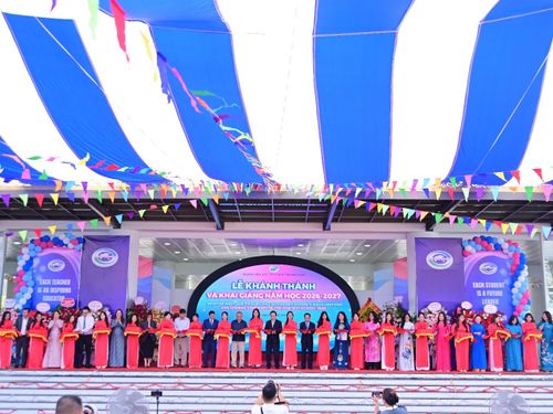 TRƯỜNG TIỂU HỌC - THCS NEWTON WESTLAKE CHÍNH THỨC KHÁNH THÀNH, CHÀO ĐÓN GẦN 500 HỌC SINH KHÓA ĐẦU TIÊN