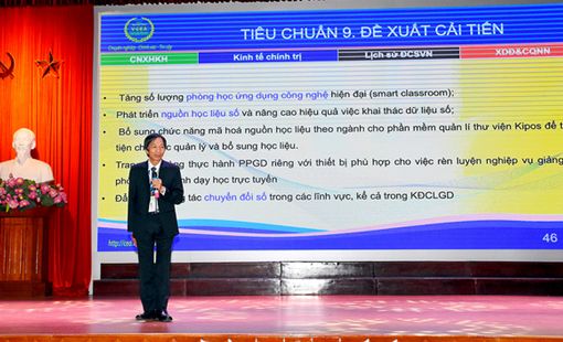 Bế mạc đợt khảo sát chính thức đánh giá ngoài 04 chương trình đào tạo ĐH hệ chính quy
