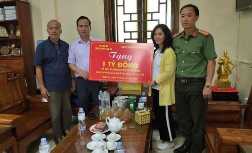 Tập đoàn Masan đóng góp 1 tỷ đồng hỗ trợ người dân huyện Kỳ Sơn