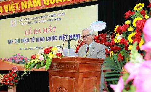 Thư chúc mừng của Nguyên Bộ trưởng Bộ Giáo dục nhân lễ ra mắt Tạp chí điện tử Giáo chức Việt Nam