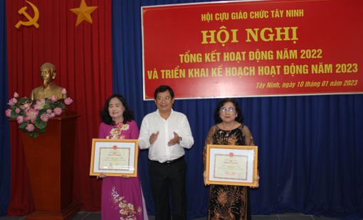 Tổng kết công tác Hội Cựu giáo chức tỉnh Tây Ninh năm 2022