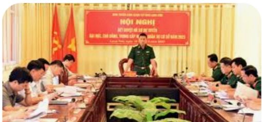 TỔ CHỨC PHỐI HỢP CÁC LỰC LƯỢNG TRONG HOẠT ĐỘNG TUYÊN TRUYỀN, HƯỚNG NGHIỆP TẠO NGUỒN TUYỂN SINH QUÂN SỰ
