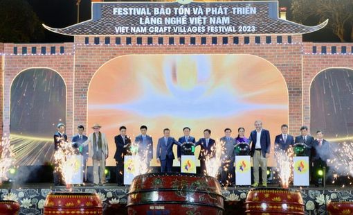 Lễ Khai mạc Festival - Bảo tồn và Phát triển làng nghề Việt Nam năm 2023