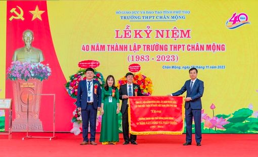 Trường THPT Chân Mộng kỷ niệm 40 năm thành lập